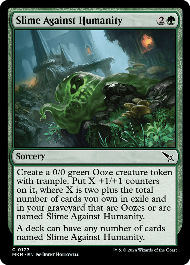 Slime Against Humanity (MKM) 177 - WZRD TCG