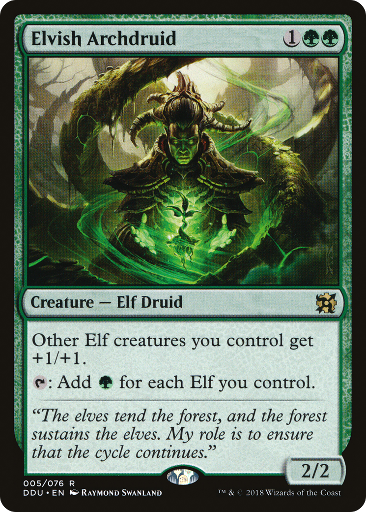 Elvish Archdruid (DDU) 5
