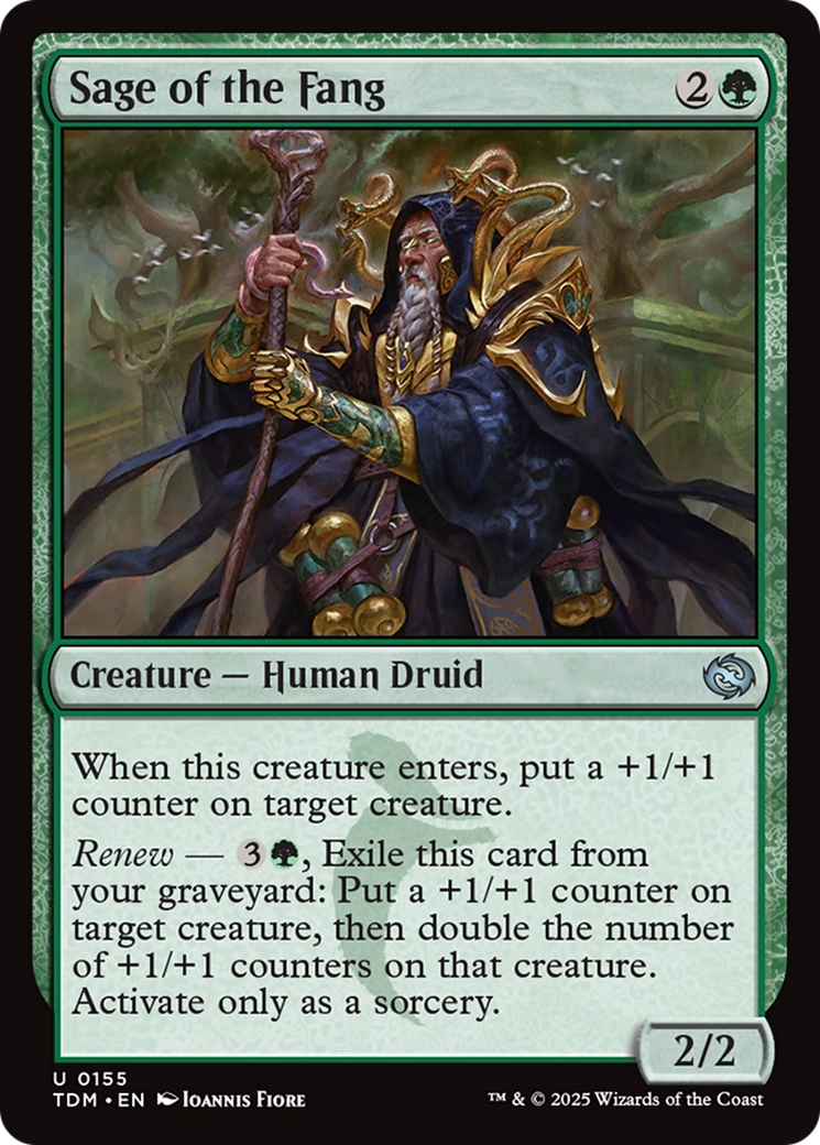 Sage of the Fang (TDM) 155 - WZRD TCG