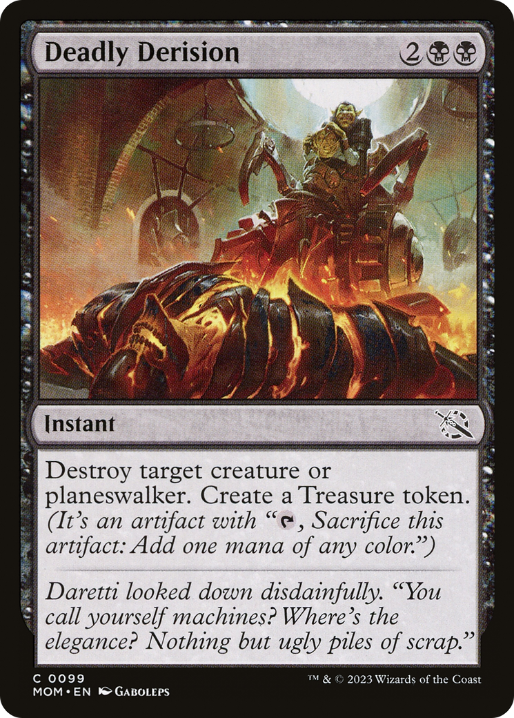 Deadly Derision (MOM) 99 - WZRD TCG