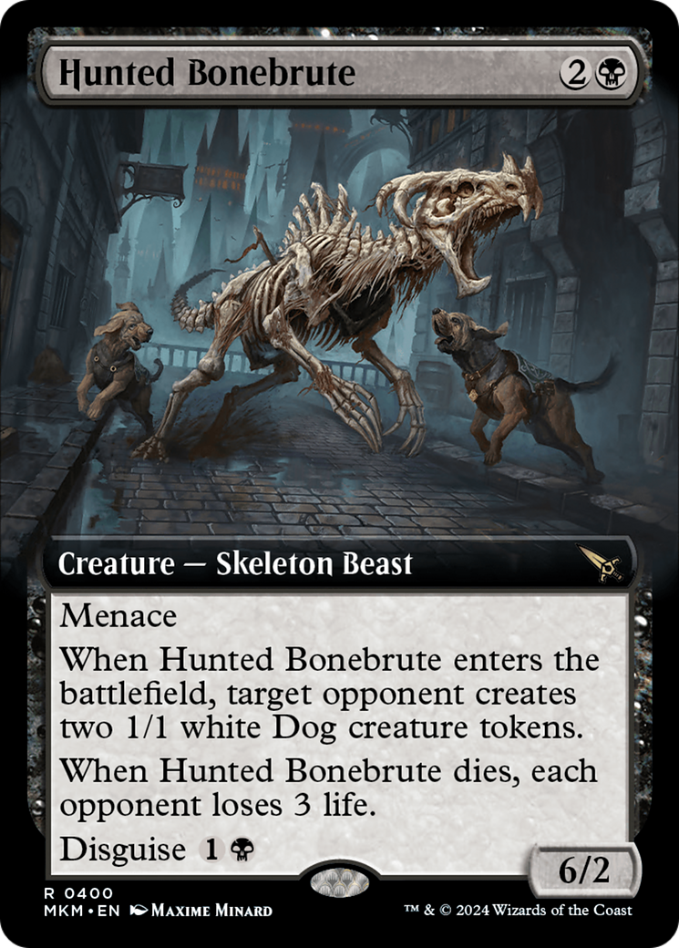 Hunted Bonebrute (MKM) 400 - WZRD TCG