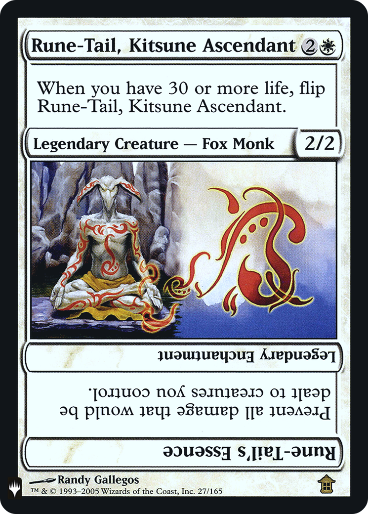 Rune-Tail, Kitsune Ascendant // Rune-Tail's Essence (PLST) SOK-27