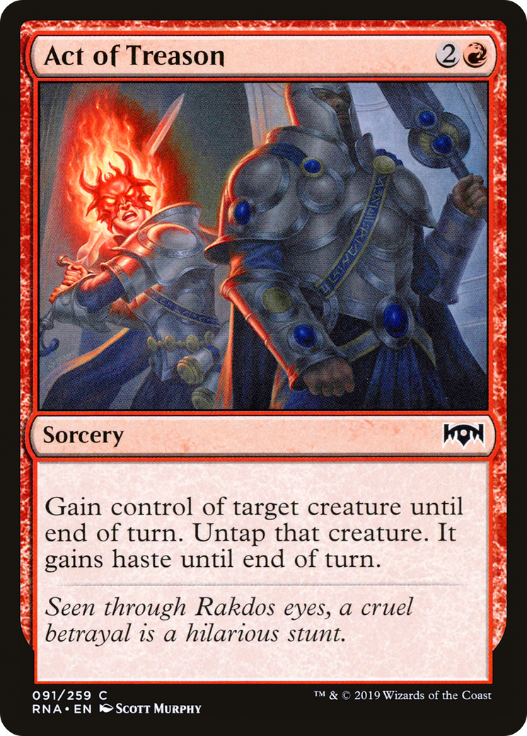Act of Treason (RNA) 91 - WZRD TCG