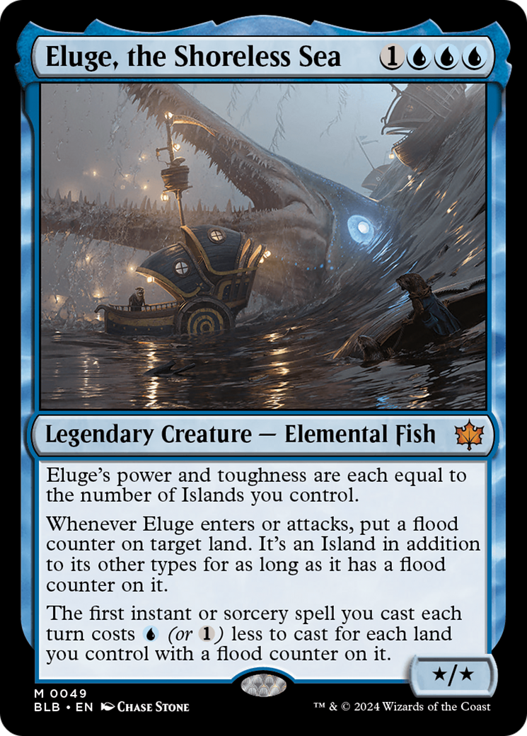 Eluge, the Shoreless Sea (BLB) 49 - WZRD TCG