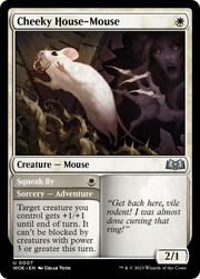 Cheeky House-Mouse (DFC) (WOE) 7 - WZRD TCG