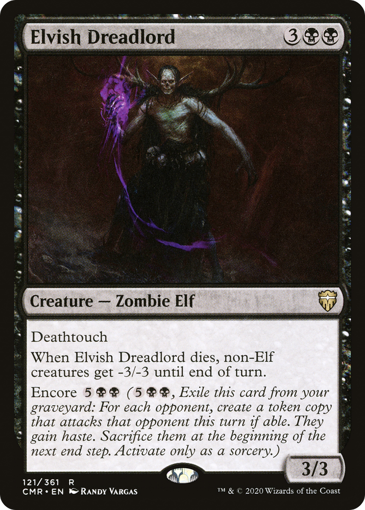 Elvish Dreadlord (CMR) 121