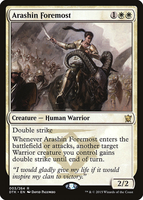 Arashin Foremost front