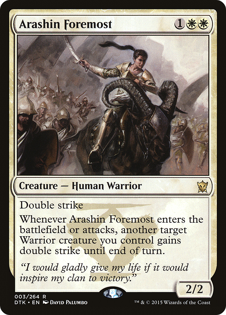 Arashin Foremost (DTK) 3