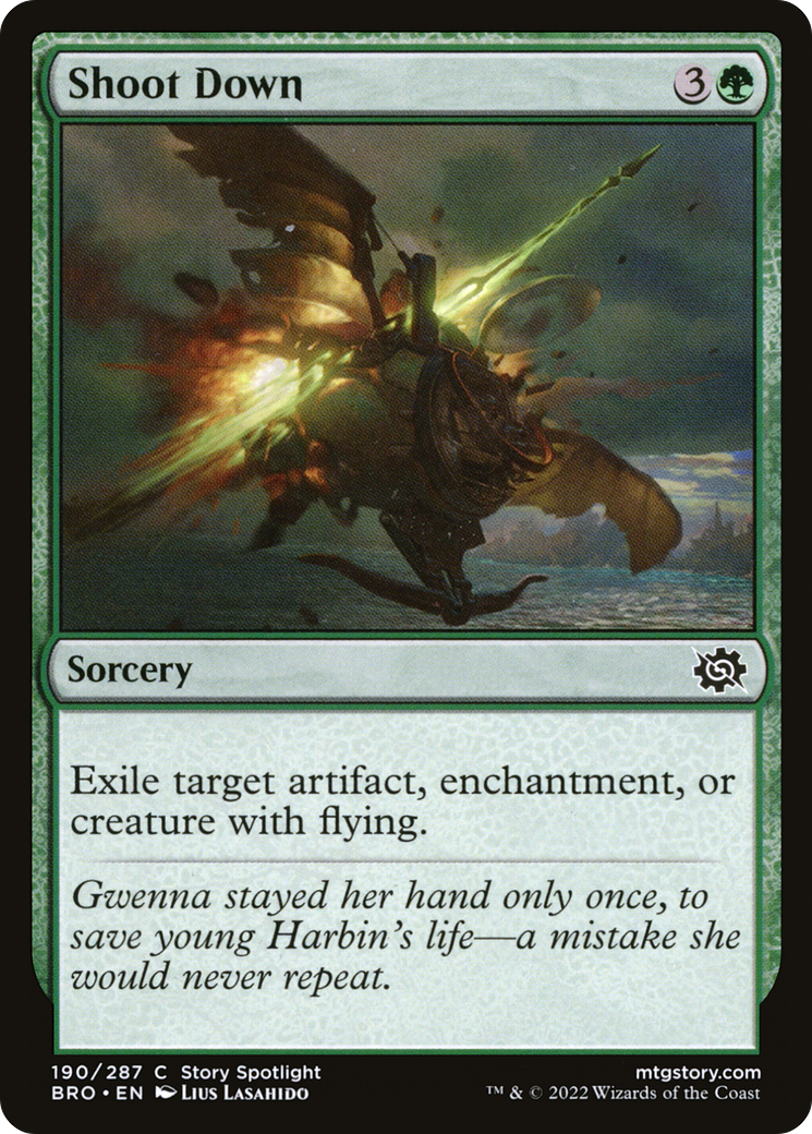 Shoot Down (BRO) 190 - WZRD TCG