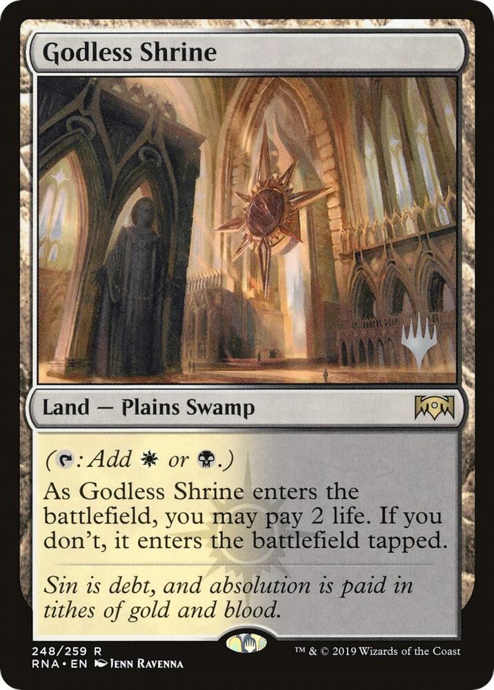 Godless Shrine,, 248, Lightly Played, Normal