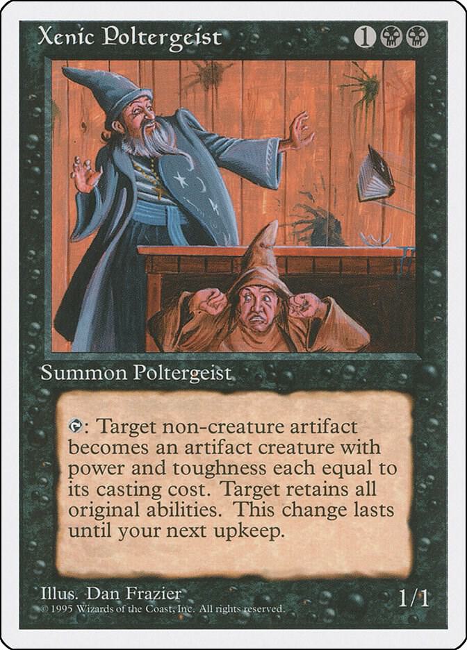 Xenic Poltergeist, 4ED,, NM