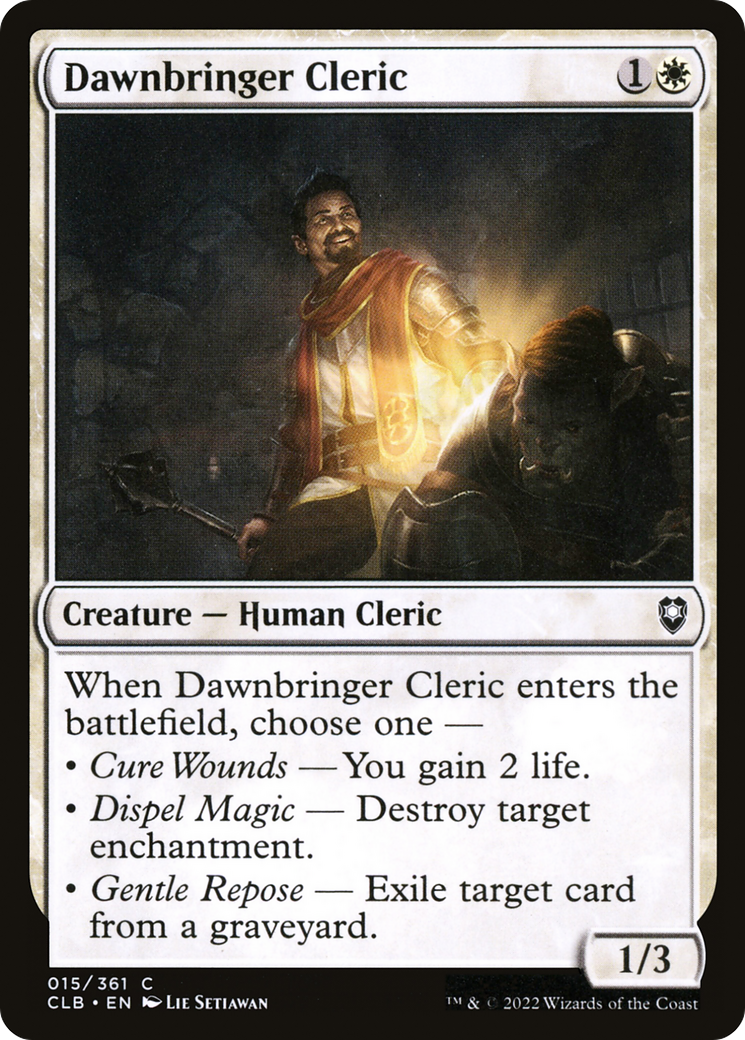 Dawnbringer Cleric (CLB) 15
