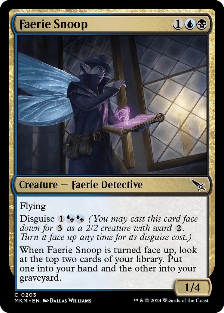 Faerie Snoop (MKM) 203 - WZRD TCG
