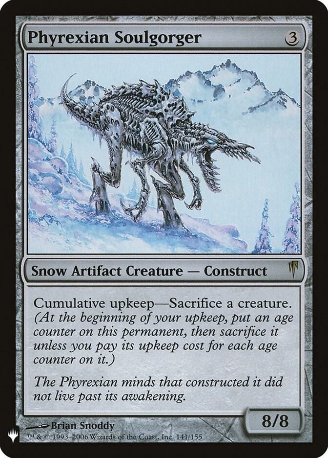 Phyrexian Soulgorger,, 141/155, Near Mint, Normal