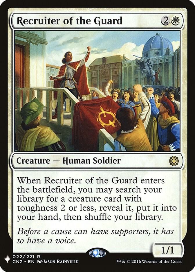 Recruiter of the Guard,, 22, Near Mint, Normal