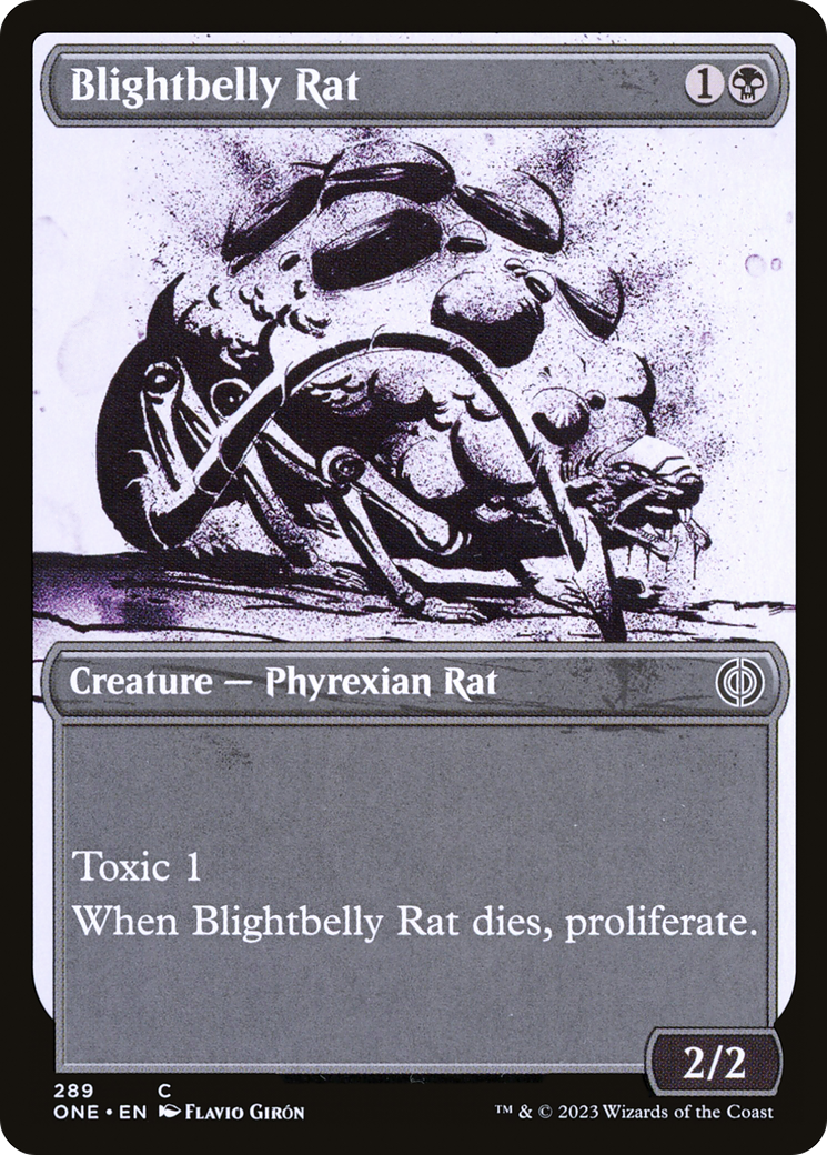 Blightbelly Rat (ONE) 289 - WZRD TCG