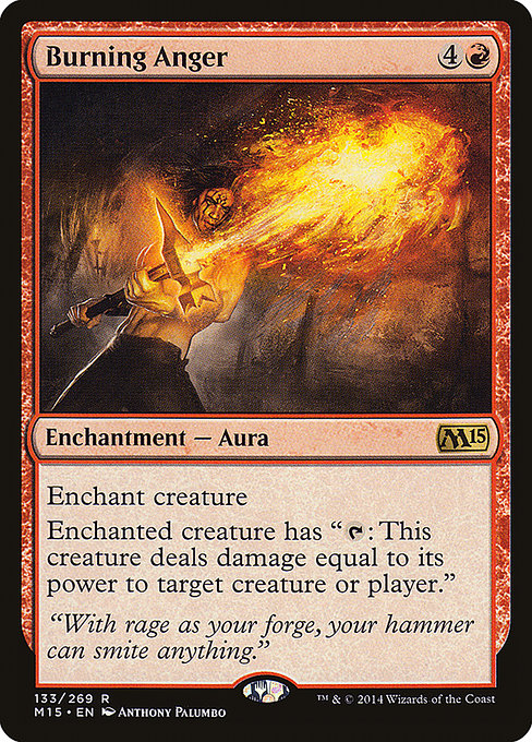Burning Anger front