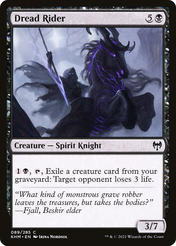 Dread Rider (KHM) 89 - WZRD TCG