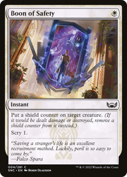 Boon of Safety (SNC) 4 - WZRD TCG