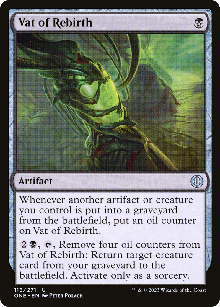 Vat of Rebirth (ONE) 113 - WZRD TCG