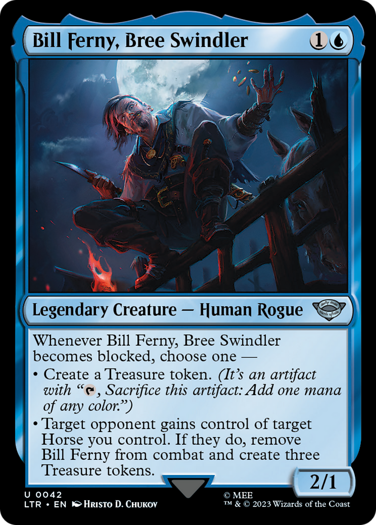Bill Ferny, Bree Swindler (LTR) 42 - WZRD TCG