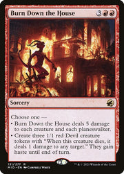Burn Down the House front