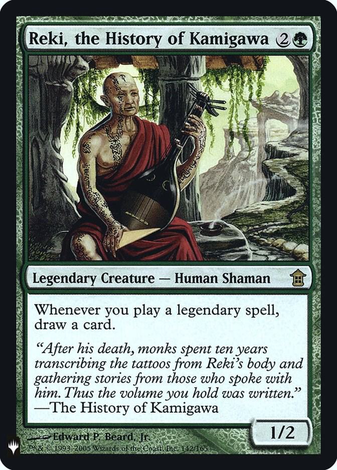 Reki, the History of Kamigawa,, 142, Near Mint, Foil
