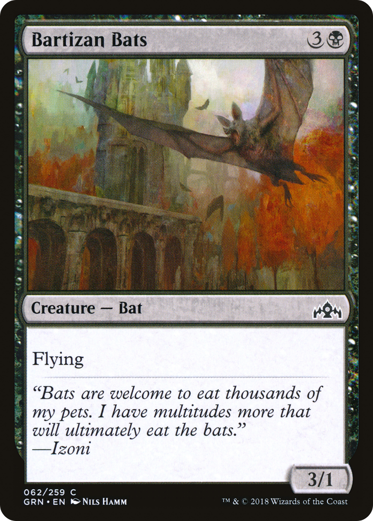 Bartizan Bats (GRN) 62 - WZRD TCG