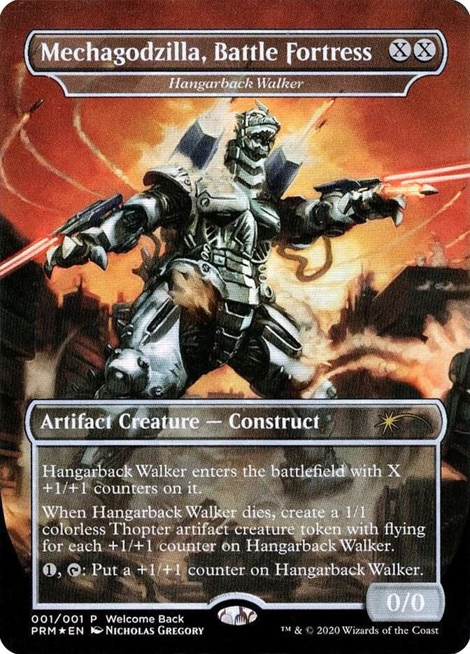 Mechagodzilla, Battle Fortress - Hangarback Walker (Welcome Back Promo),, 1, Nea