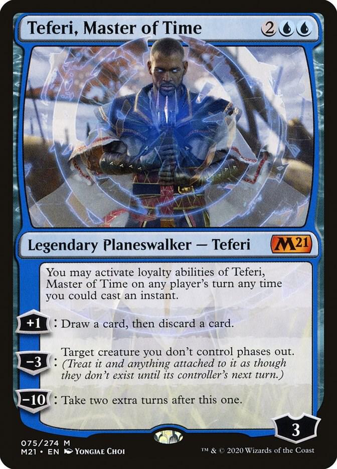 Teferi, Master of Time,, 75, Near Mint, Normal