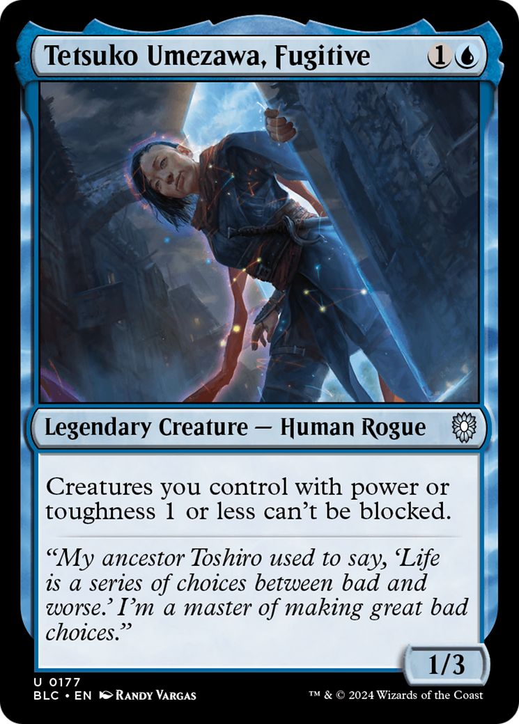 Tetsuko Umezawa, Fugitive (BLC) 177 - WZRD TCG