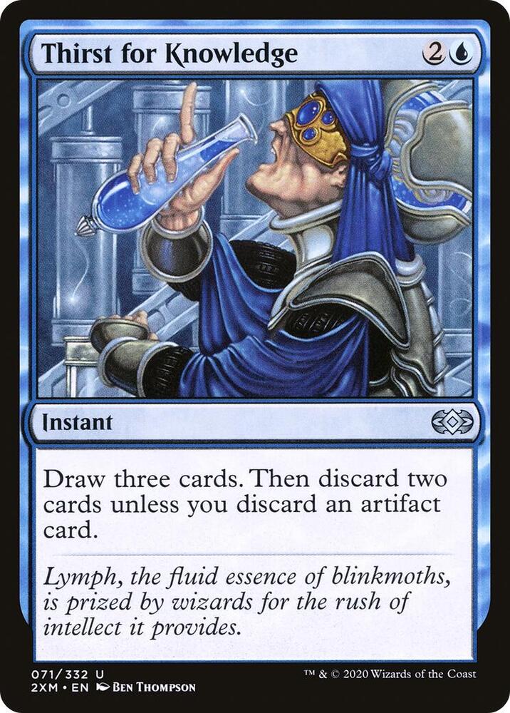 Thirst for Knowledge, 2XM, 71, NM