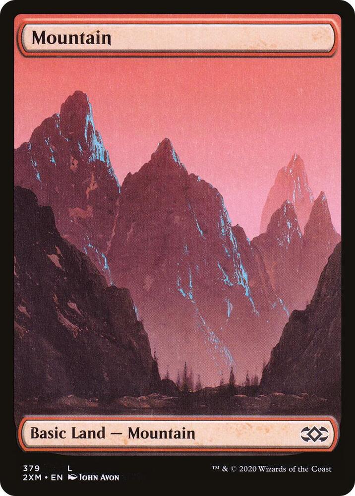 Mountain, 2XM, 379, NM, Foil