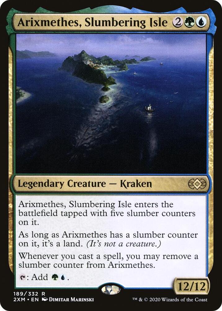 Arixmethes, Slumbering Isle, 2XM, 189, NM