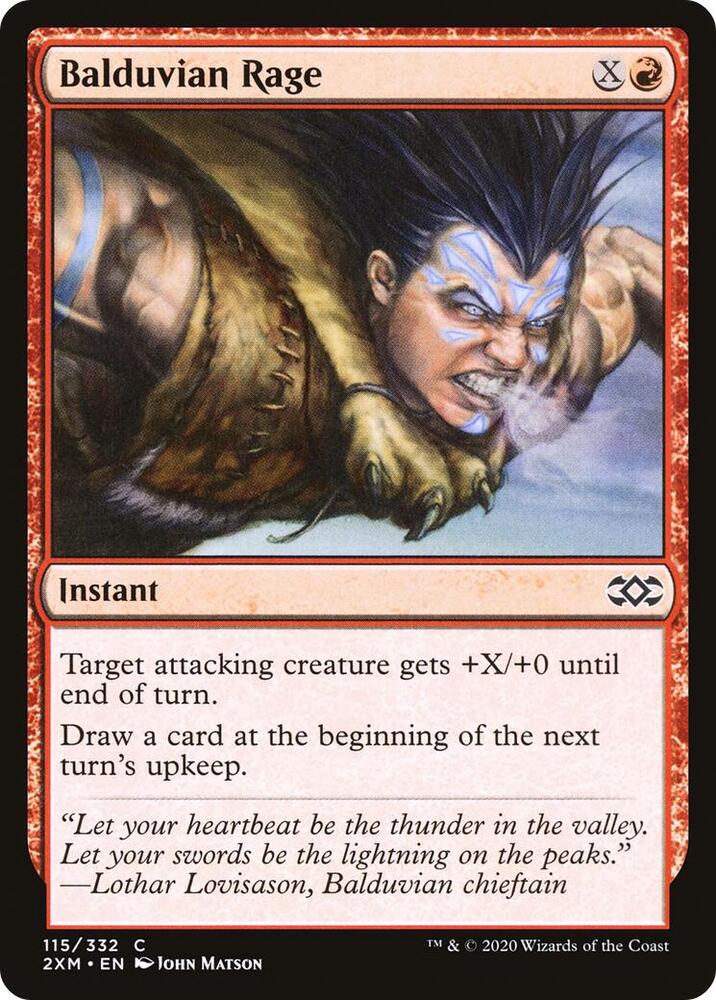 Balduvian Rage, 2XM, 115, NM
