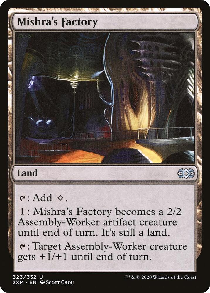 Mishra's Factory, 2XM, 323, NM