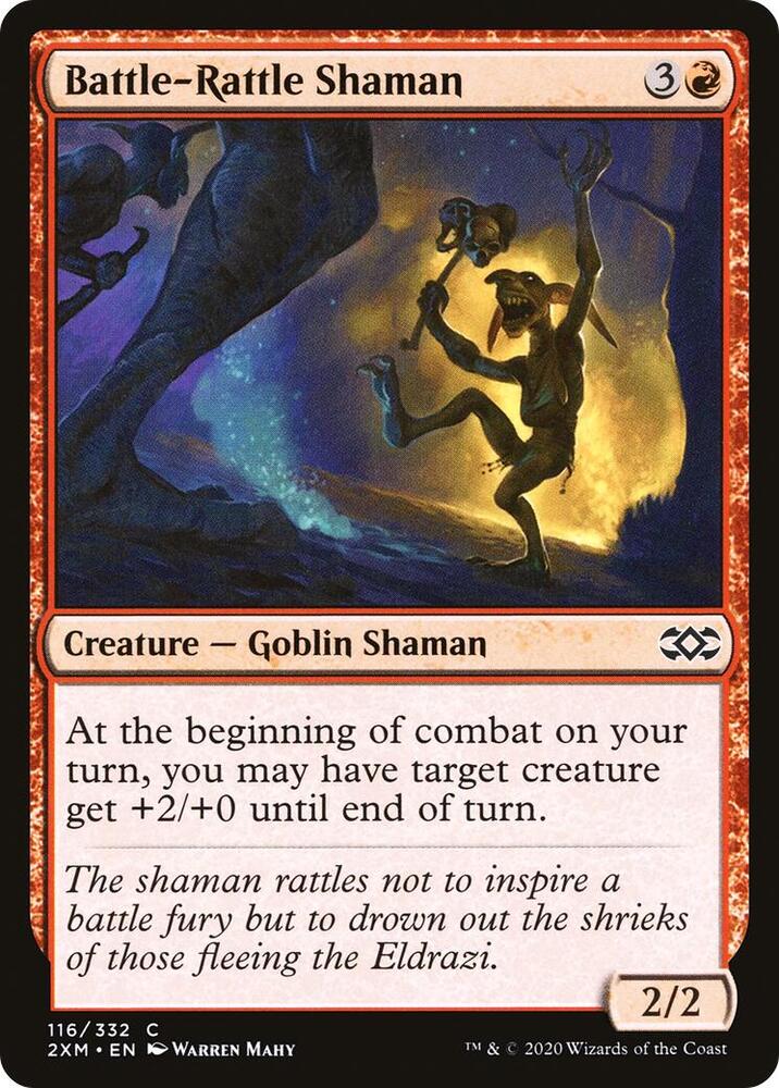 Battle-Rattle Shaman, 2XM, 116, NM