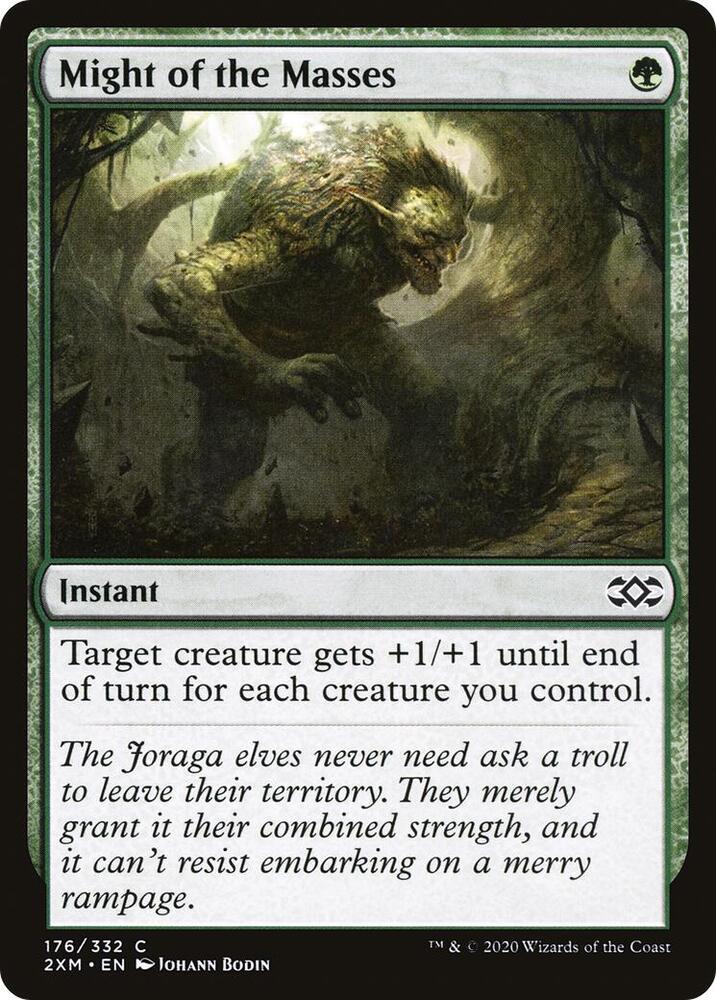 Might of the Masses, 2XM, 176, NM