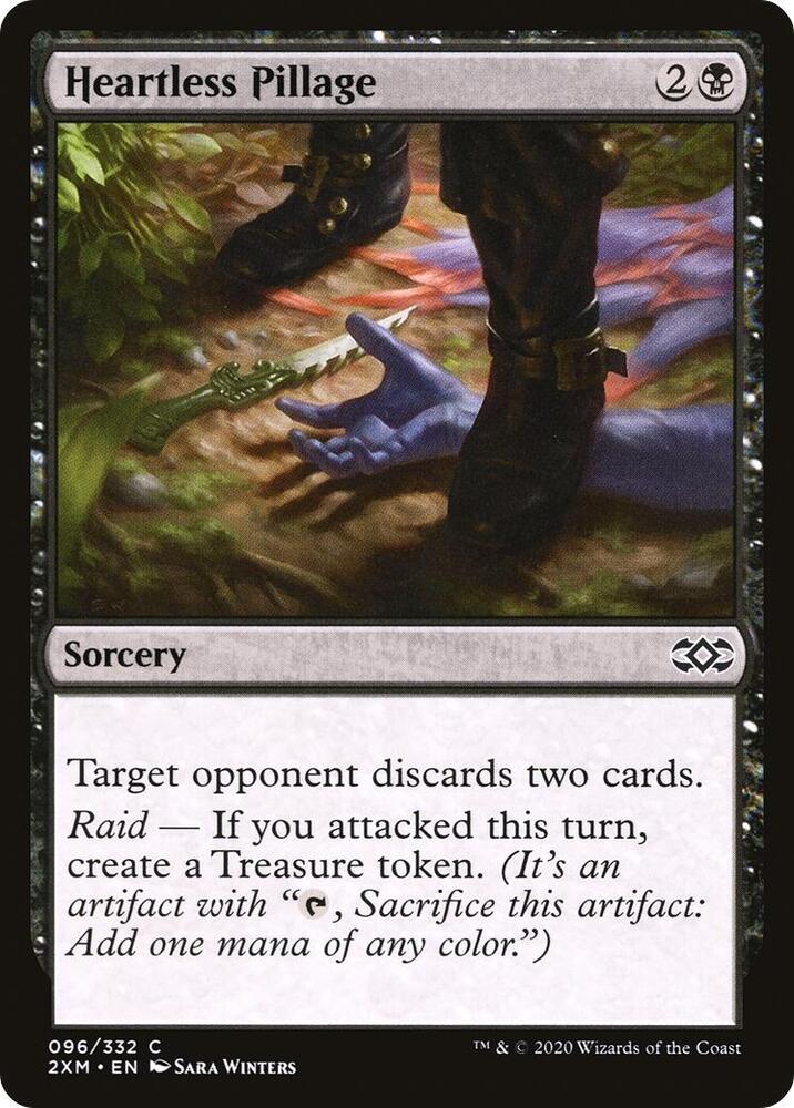 Heartless Pillage, 2XM, 96, NM, Foil