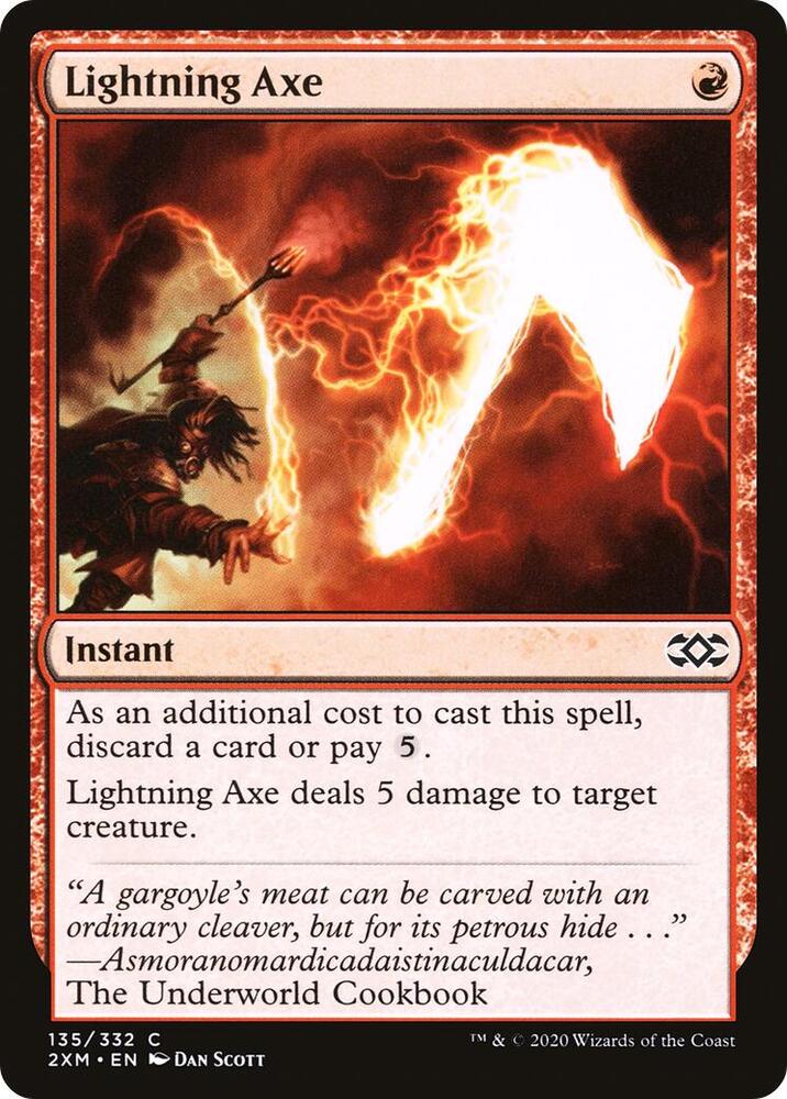 Lightning Axe, 2XM, 135, NM