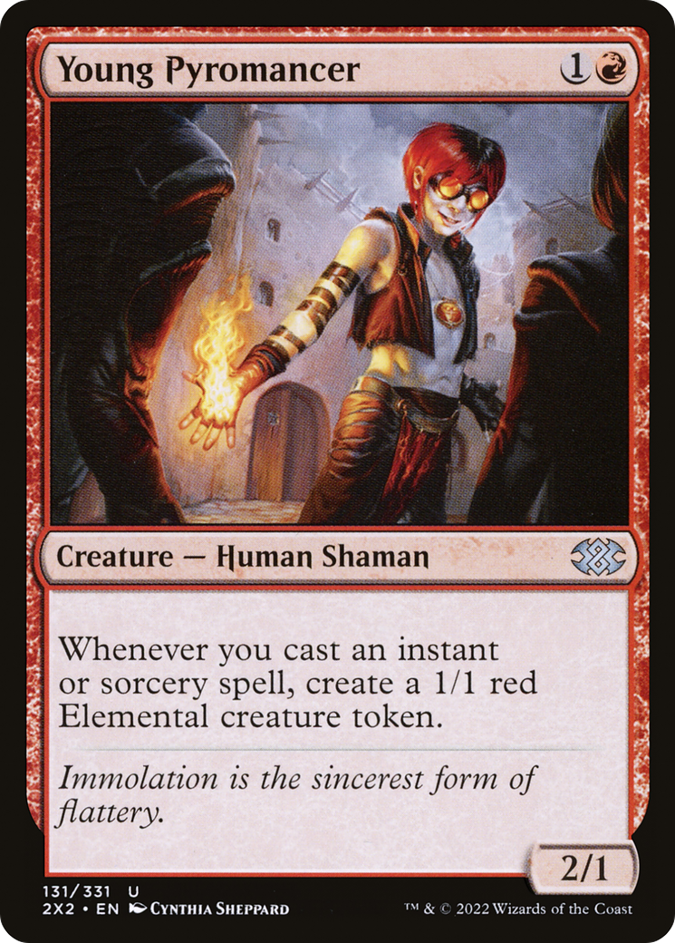 Young Pyromancer (2X2) 131 - WZRD TCG