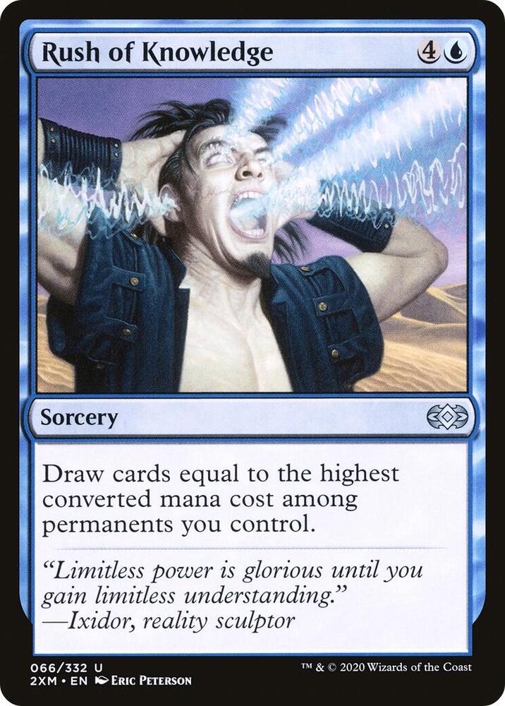 Rush of Knowledge, 2XM, 66, NM