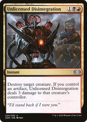 Unlicensed Disintegration, 2XM, 224, NM
