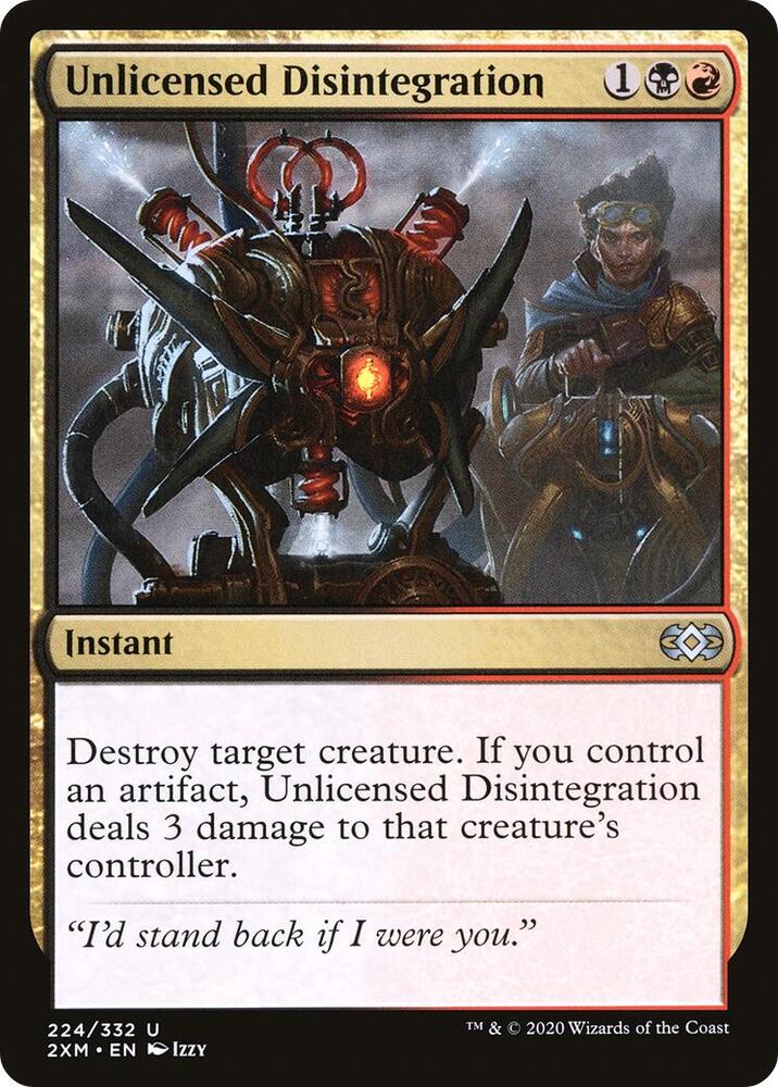 Unlicensed Disintegration, 2XM, 224, NM