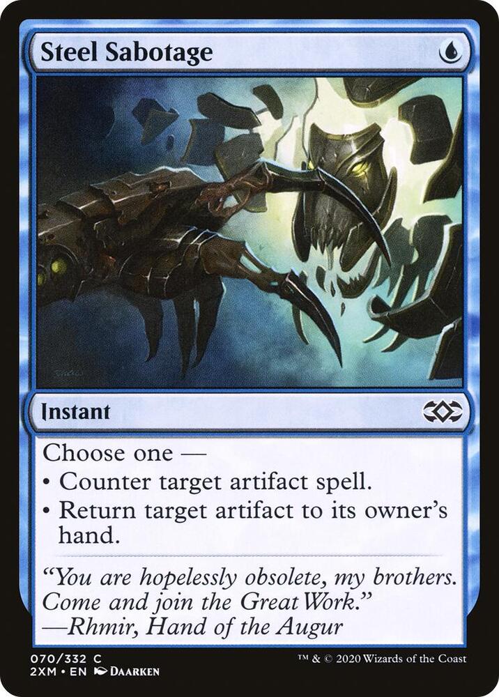 Steel Sabotage, 2XM, 70, NM