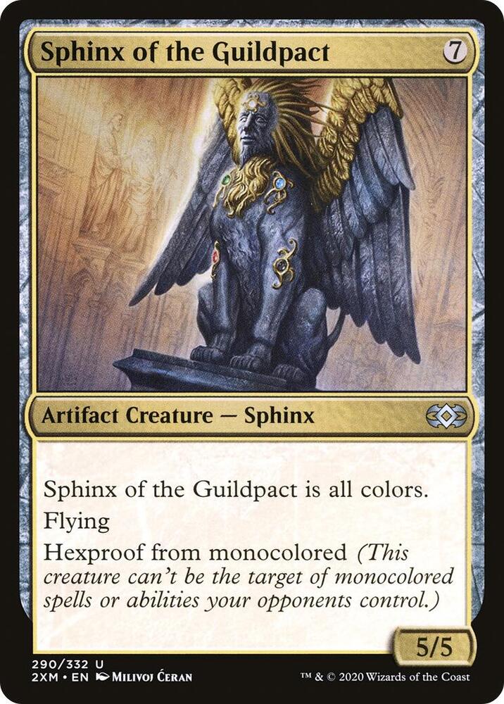 Sphinx of the Guildpact, 2XM, 290, NM