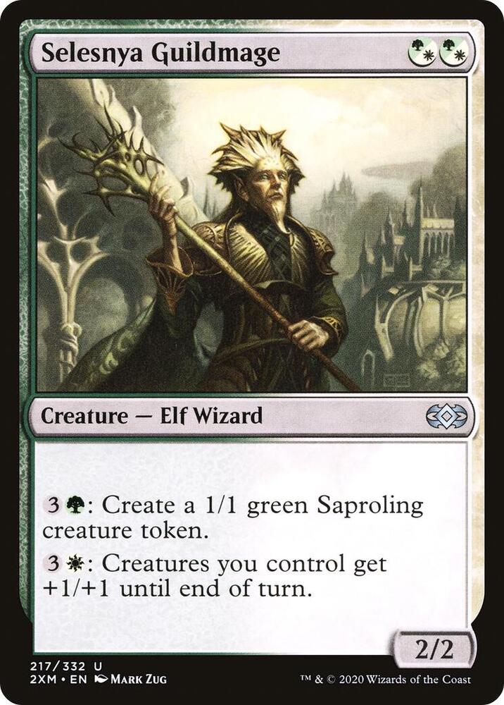 Selesnya Guildmage, 2XM, 217, NM