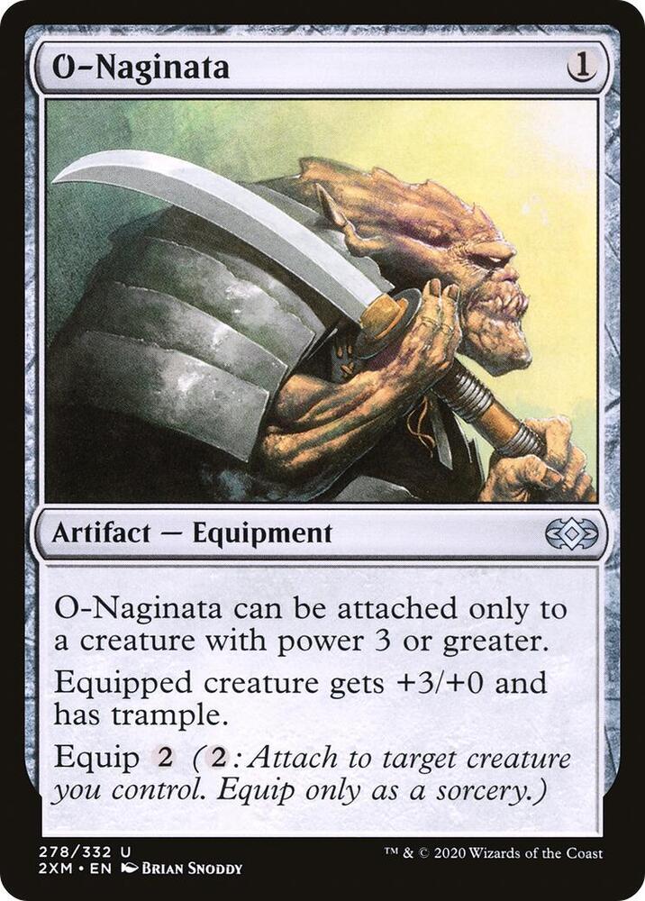 O-Naginata, 2XM, 278, NM