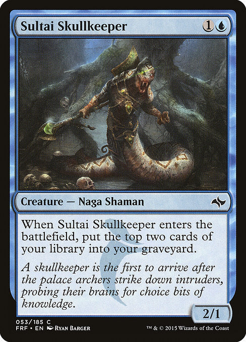 Sultai Skullkeeper front
