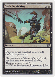 Dark Banishing (9ED) 122 - WZRD TCG